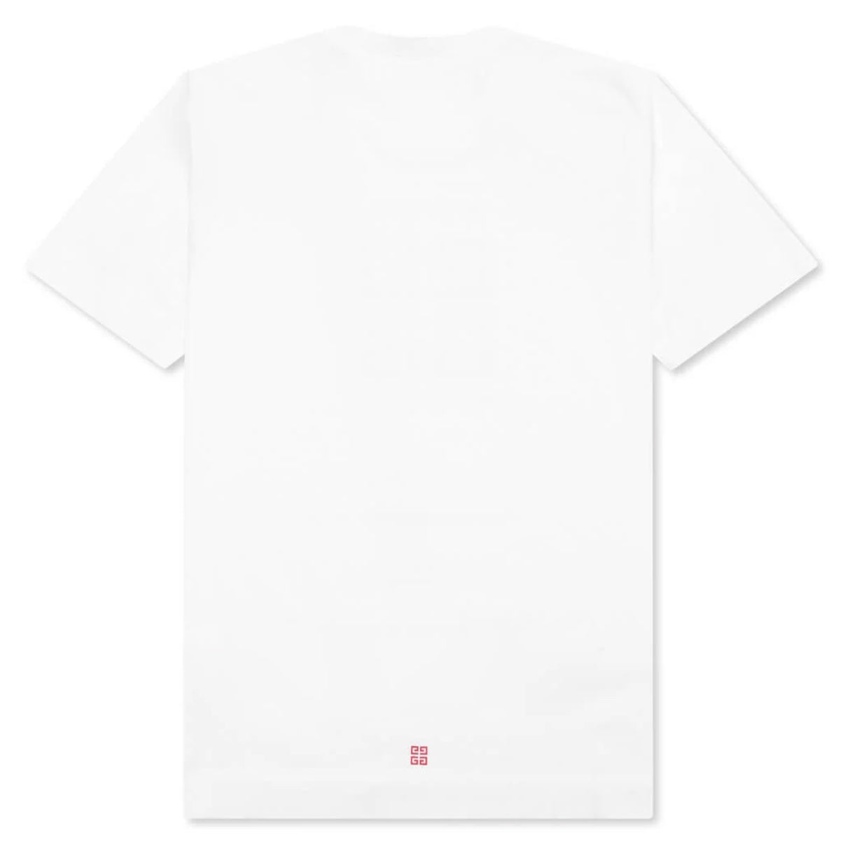 GIVENCHY 4G STARS T-SHIRT - WHITE/RED