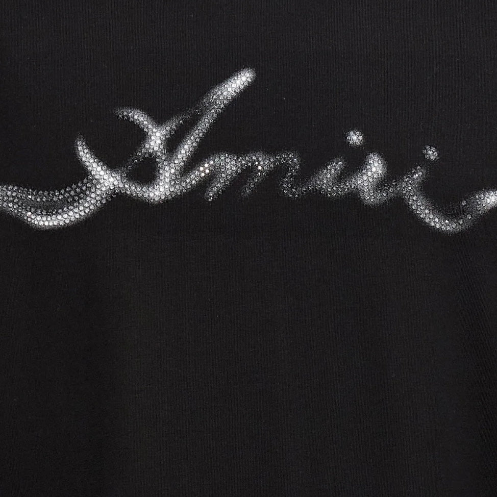 Amiri Smoke Embellished Crewneck T-Shirt