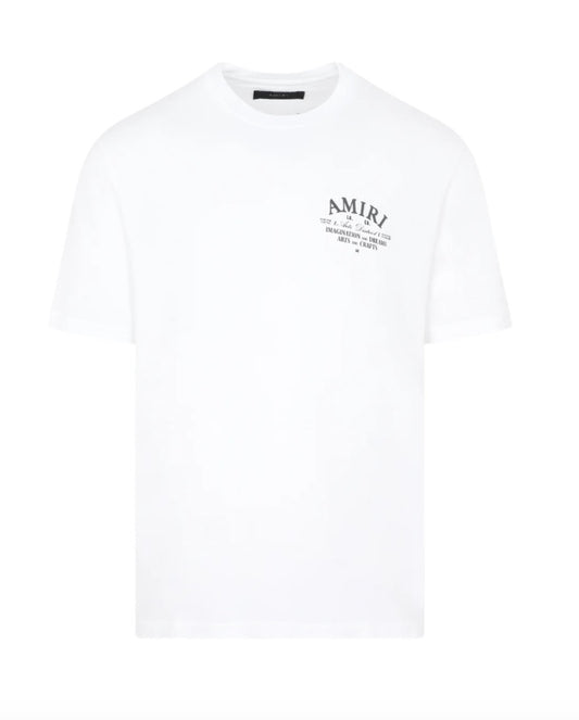 Amiri Logo Printed Crewneck T-Shirt