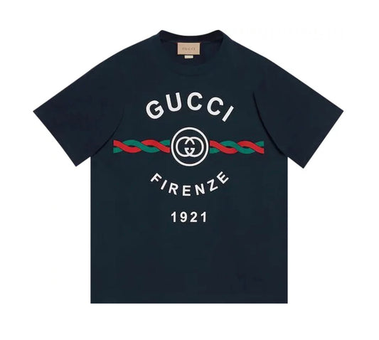 Gucci Firenze 1921 T-Shirt 'Dark Blue'