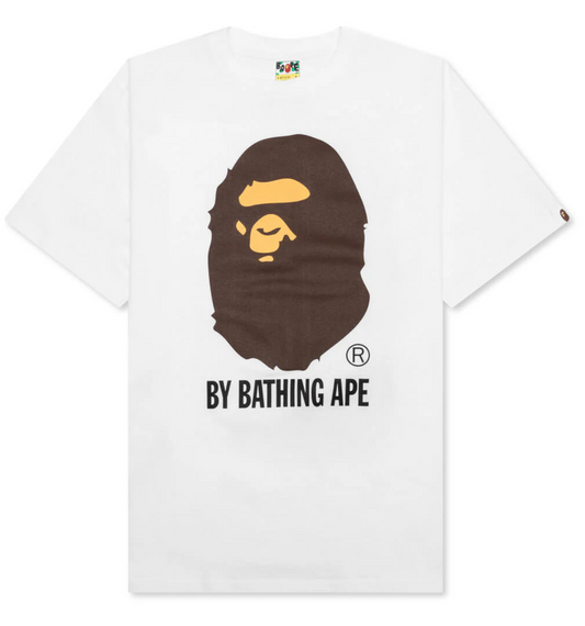 A BATHING APE BY BATHING APE TEE - WHITE