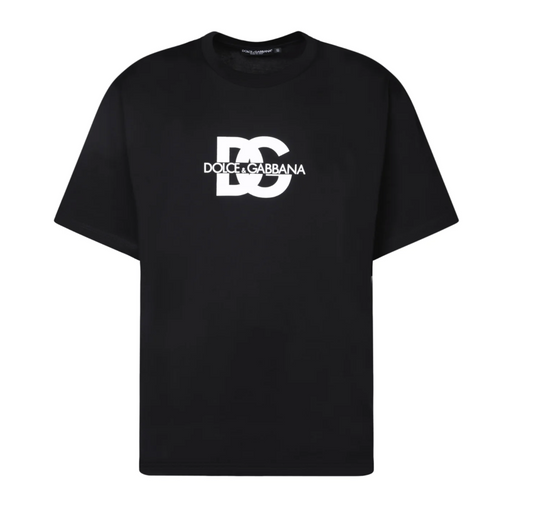 Dolce & Gabbana Dolce & Gabbana DG Logo Printed Short-Sleeved T-Shirt