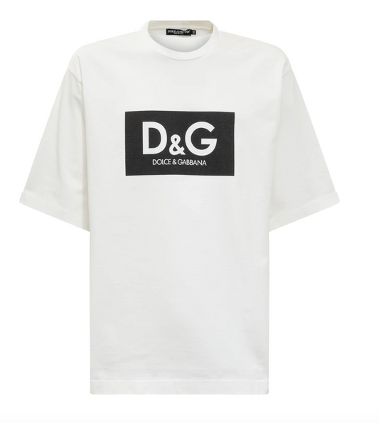 Dolce & Gabbana Dolce & Gabbana Logo Printed Crewneck T-Shir