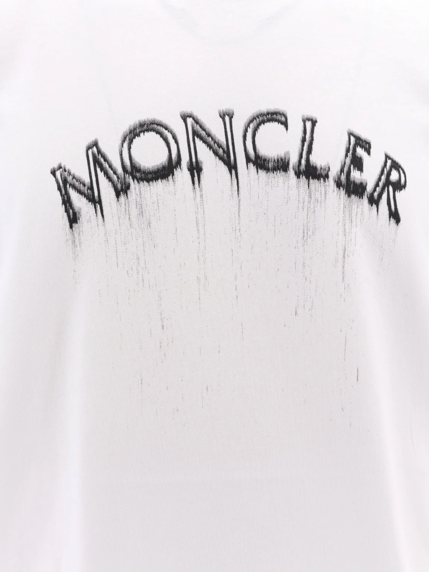 Moncler Logo Printed Crewneck T-Shirt