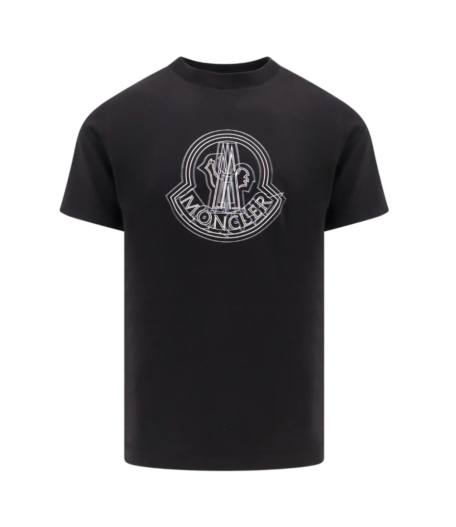 Moncler Logo Printed Crewneck T-Shirt