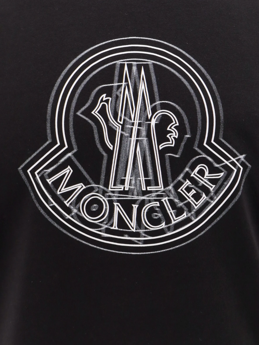 Moncler Logo Printed Crewneck T-Shirt