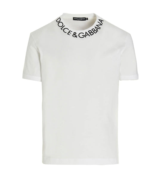 Dolce & Gabbana Logo Printed Crewneck T-Shirt