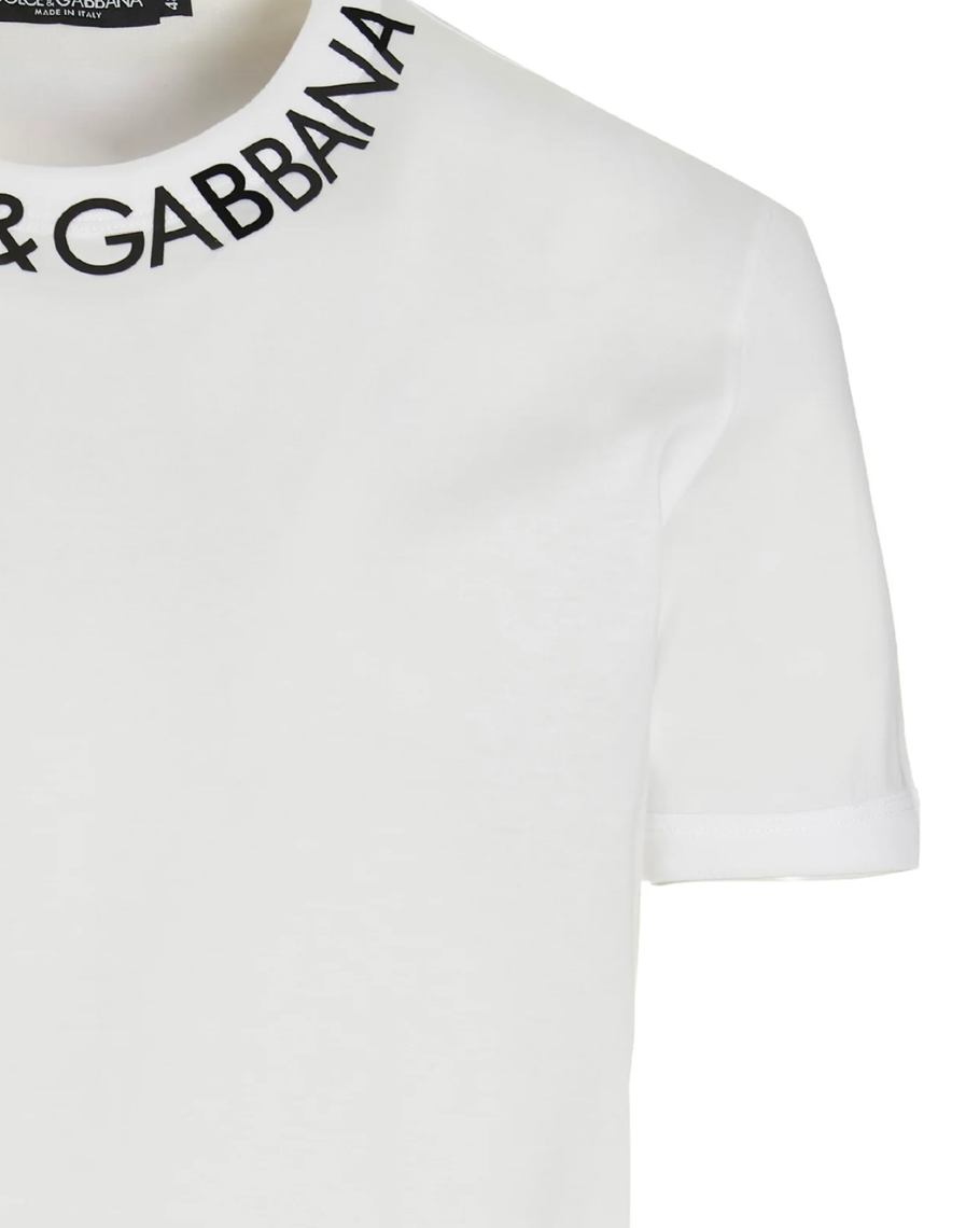 Dolce & Gabbana Logo Printed Crewneck T-Shirt