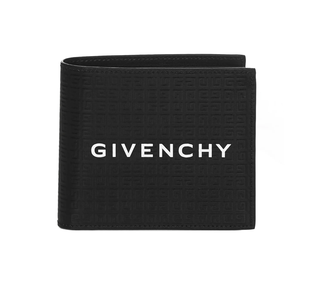 Givenchy Logo Printed Bi-Fold Wallet